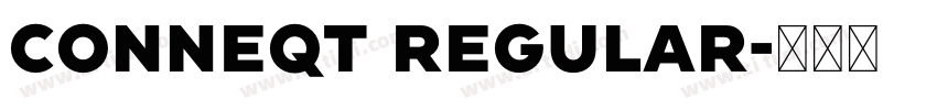 Conneqt Regular字体转换